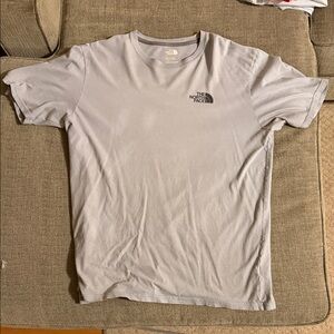 The North Face Light Gray Short Sleeve Tee shirt size men's large
